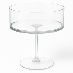 Elegant Plastic Coupe Glasses for New Year's Celebrations