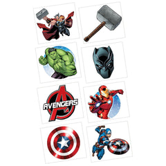 Avengers Heroes Party Tattoos - 24 Count