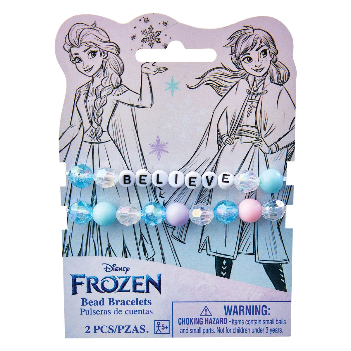 Disney Frozen 2 Bead Bracelets - 2 Pack