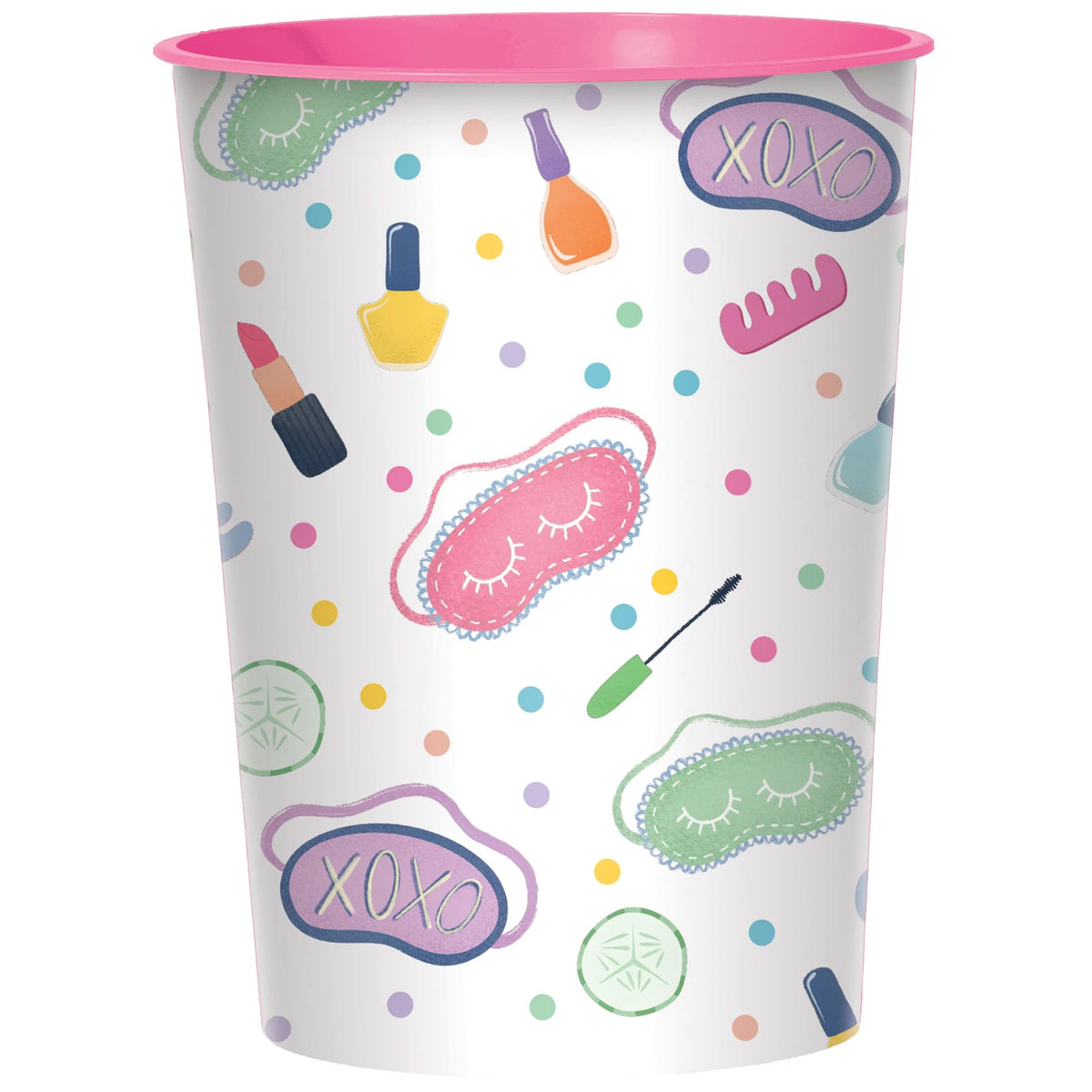 Spa Party Reusable Favor Cup, 16 oz