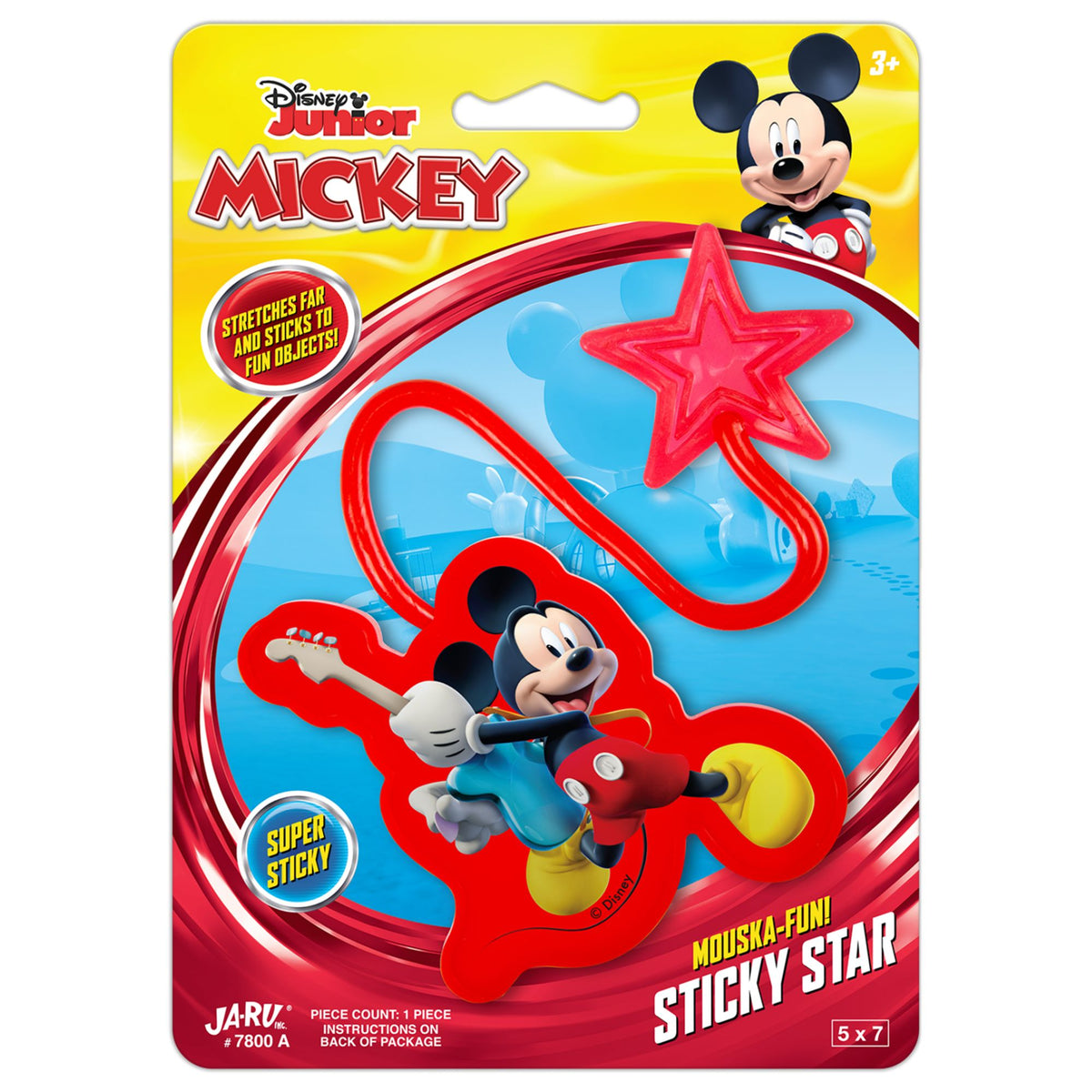 Disney Junior Mickey Sticky Hand Toy