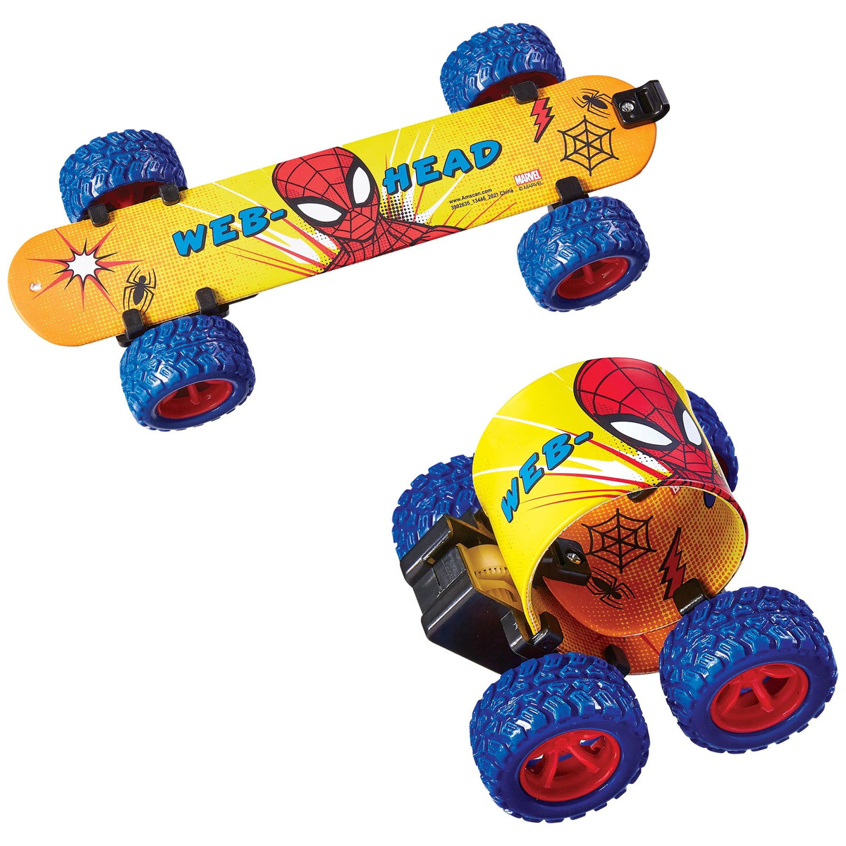 Spider-Man Skateboard Party Favor Toy