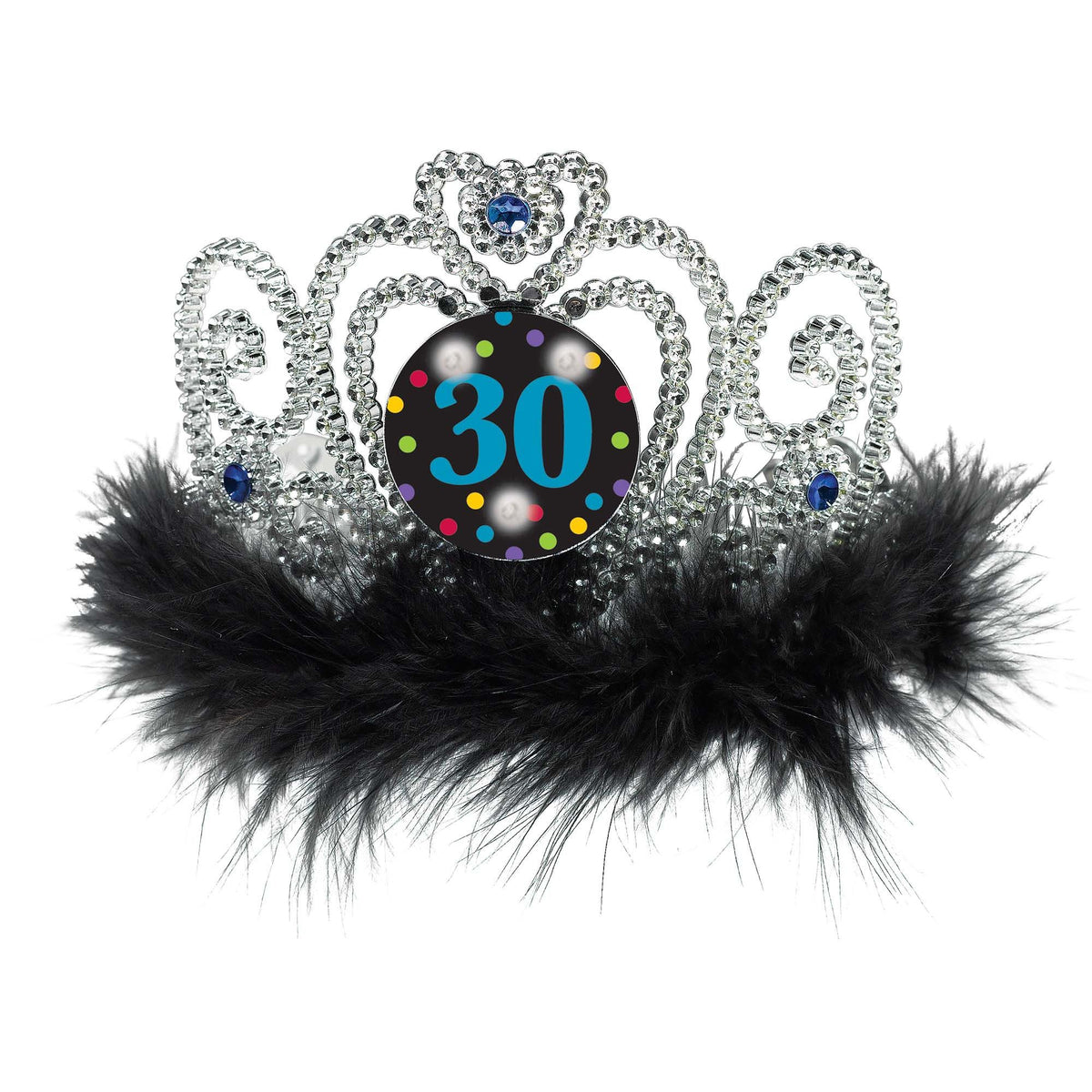 Glitz & Glow 30th Birthday Light-Up Tiara