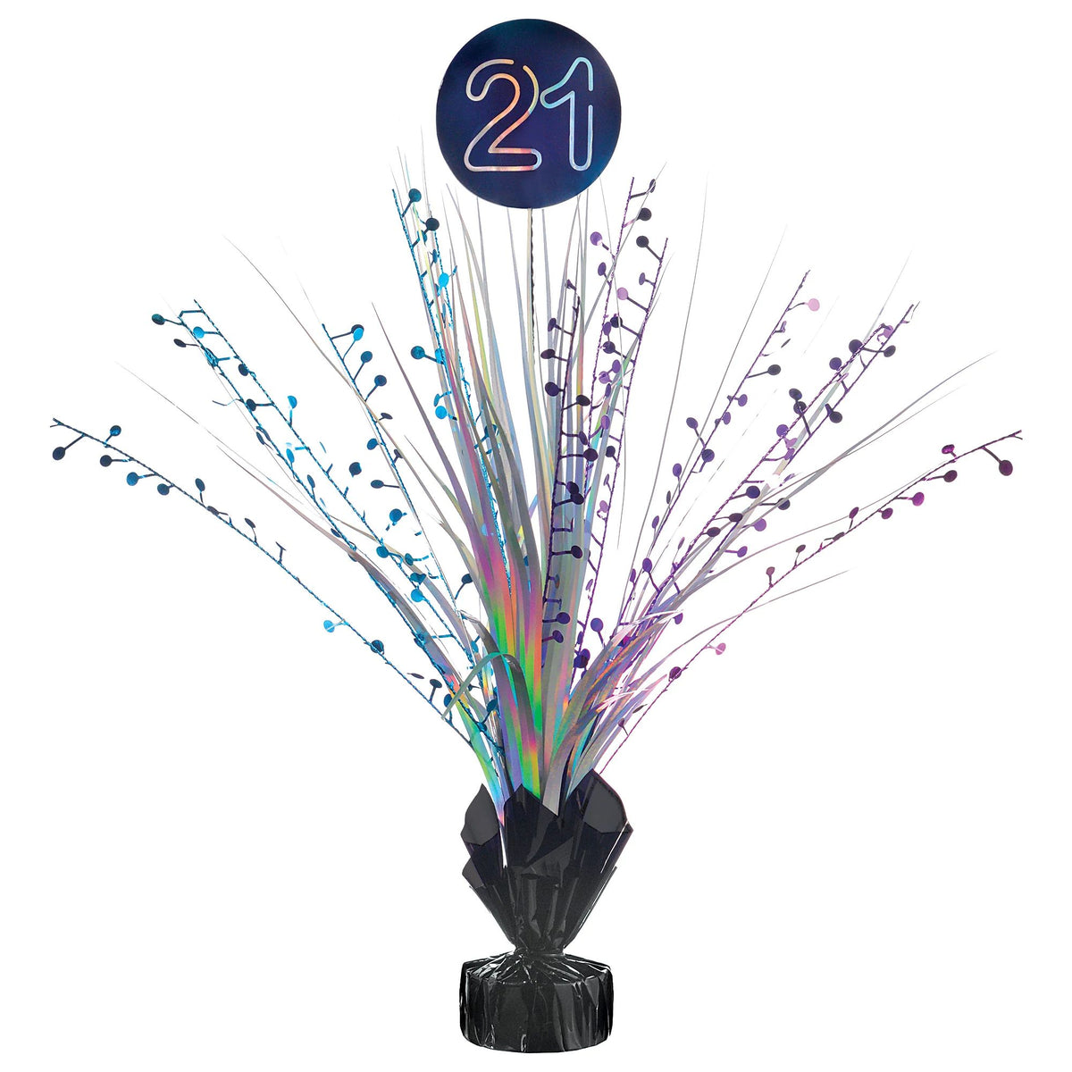 "Finally 21" Birthday Centerpiece Spray