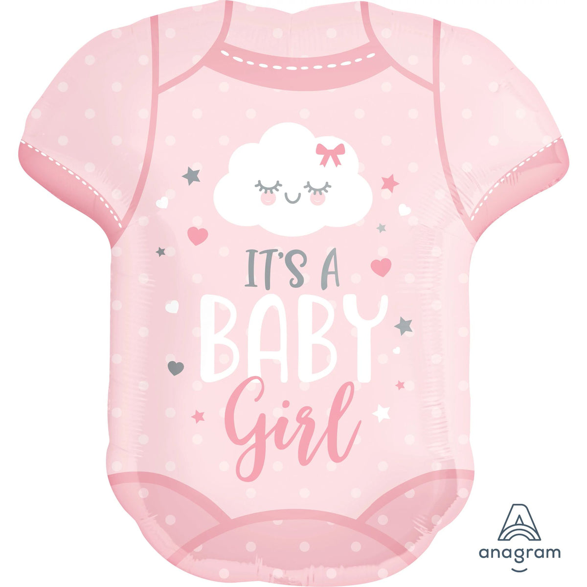 Baby Girl Onesie Super Shape Foil Balloon