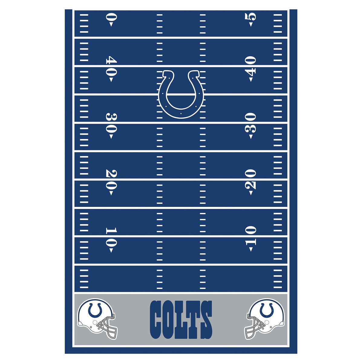 Indianapolis Colts Plastic Table Cover