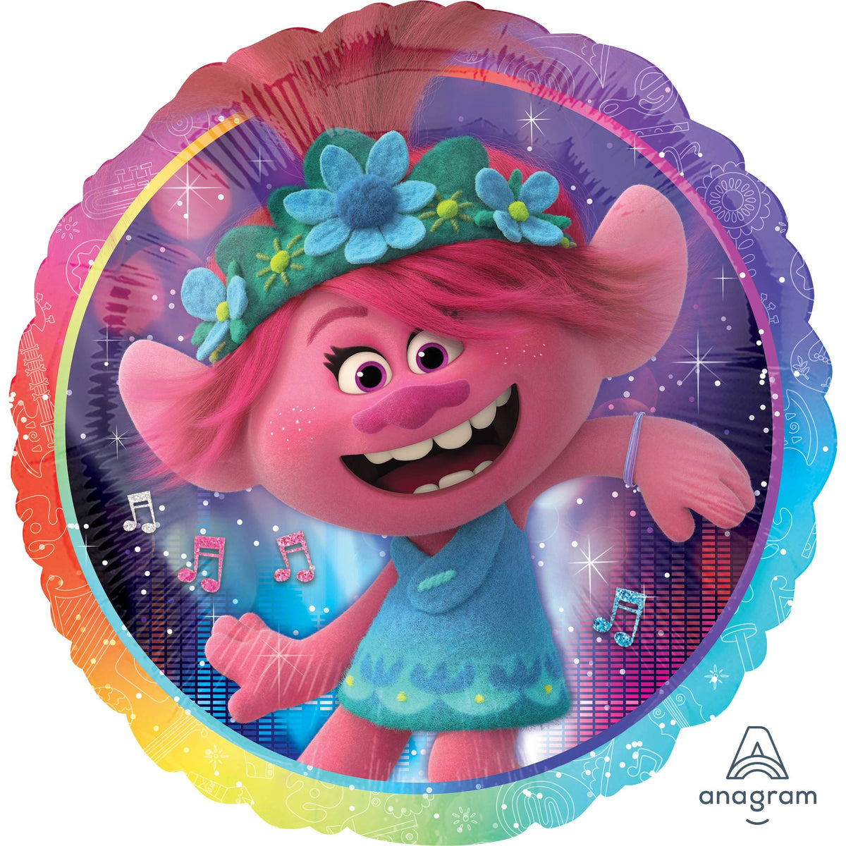 Trolls World Tour Foil Balloon - 18"