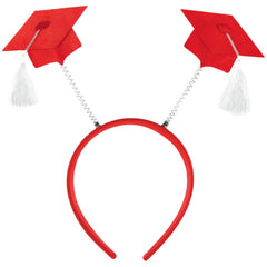 Red Graduation Headbopper Headband