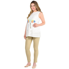 "Coming Soon" Pastel Floral Baby Shower Bump Sash