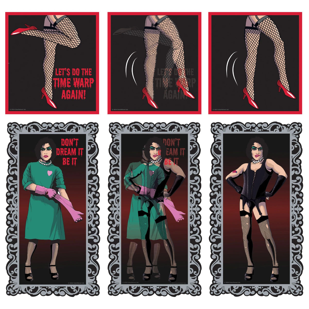 Rocky Horror Picture Show Lenticular Wall Decor - 2 Pack