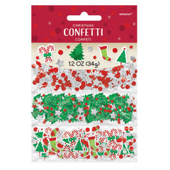 Festive Christmas Confetti Table Scatter D√©cor, 1.2 oz