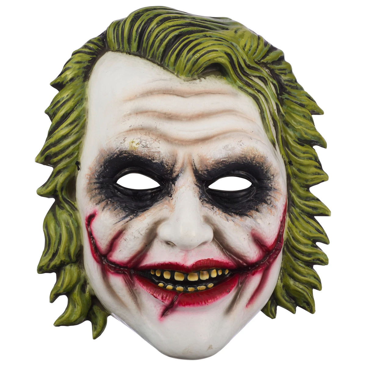 The Dark Knight Joker Full Face Mask - Halloween Costume Accessory