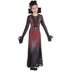 Enchanting Dark Vampire Costume for Girls (XL 14/16)