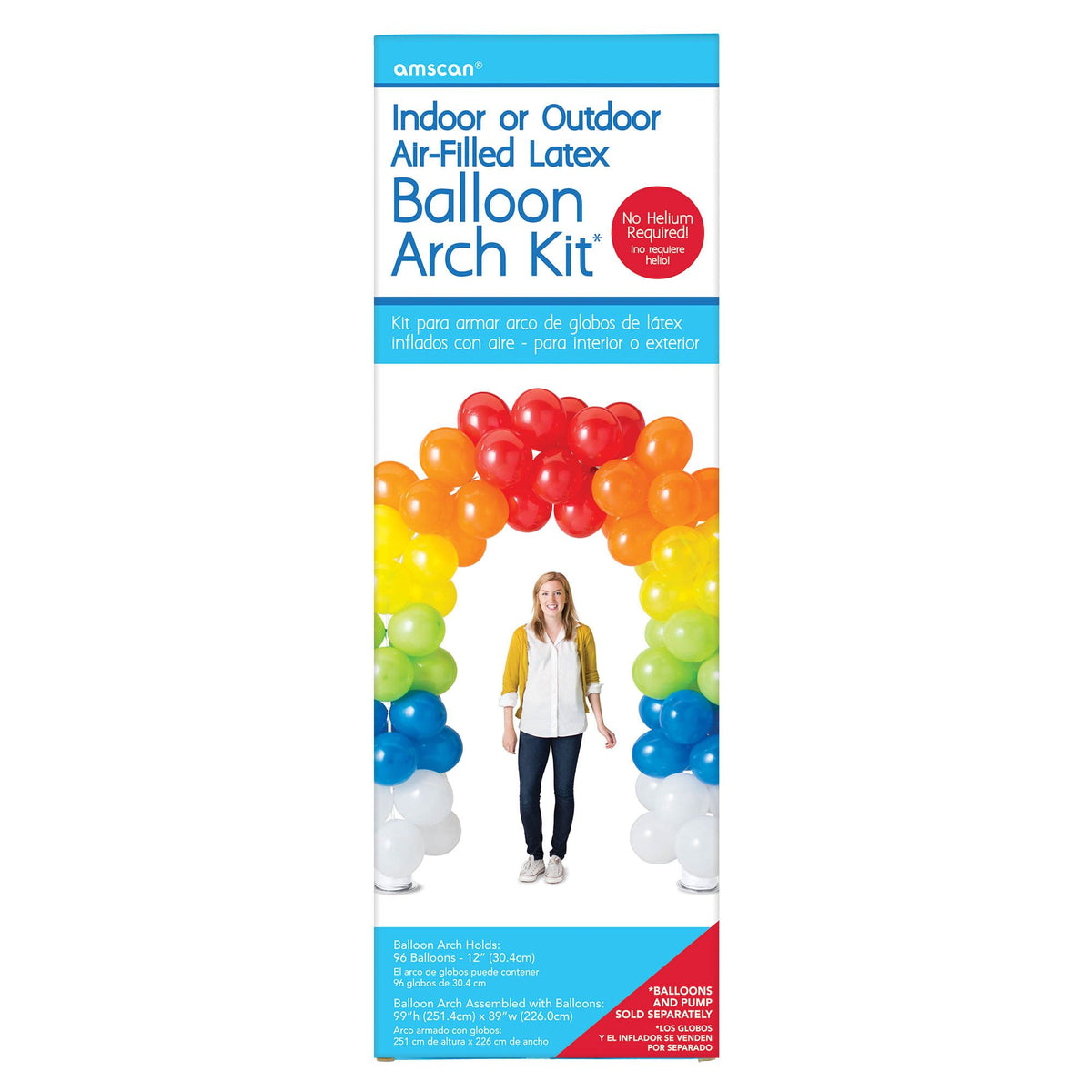 8-Foot Balloon Arch Kit - Stand for Weddings, Birthdays, and Celebrations