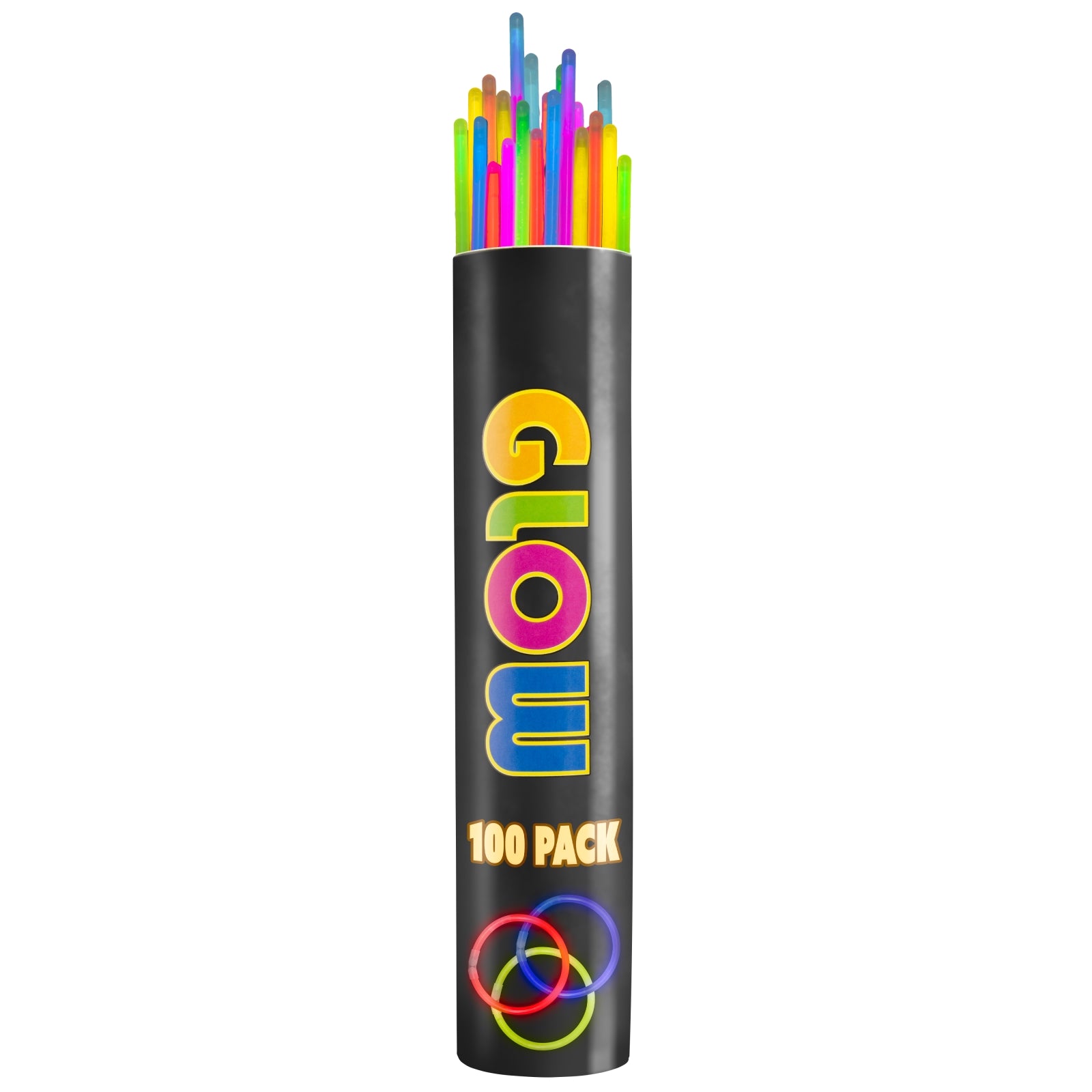 22 In. Neon Glow Necklaces With Assorted Colors | 300 Pack