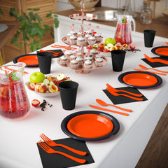 350 pcs Halloween tableware set