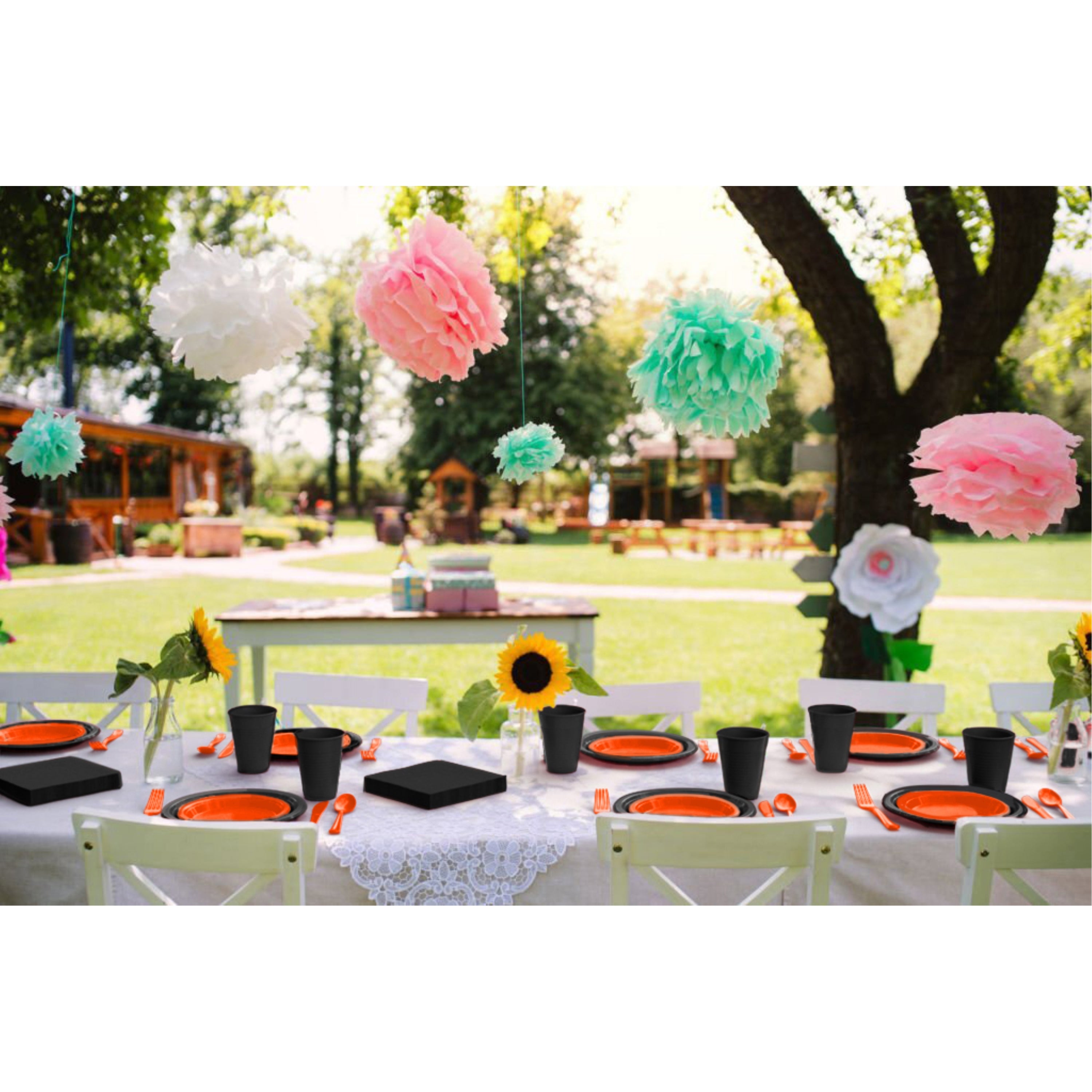 350 pcs Halloween tableware set