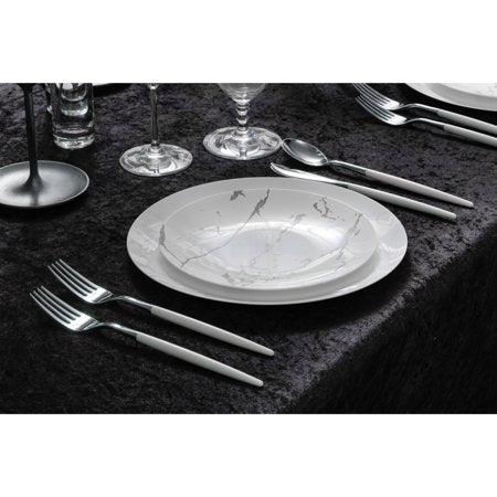 Trendables Cutlery Combo Black/Silver | 120 Count