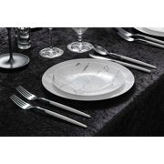 Trendables Cutlery Combo Black/Silver | 120 Count