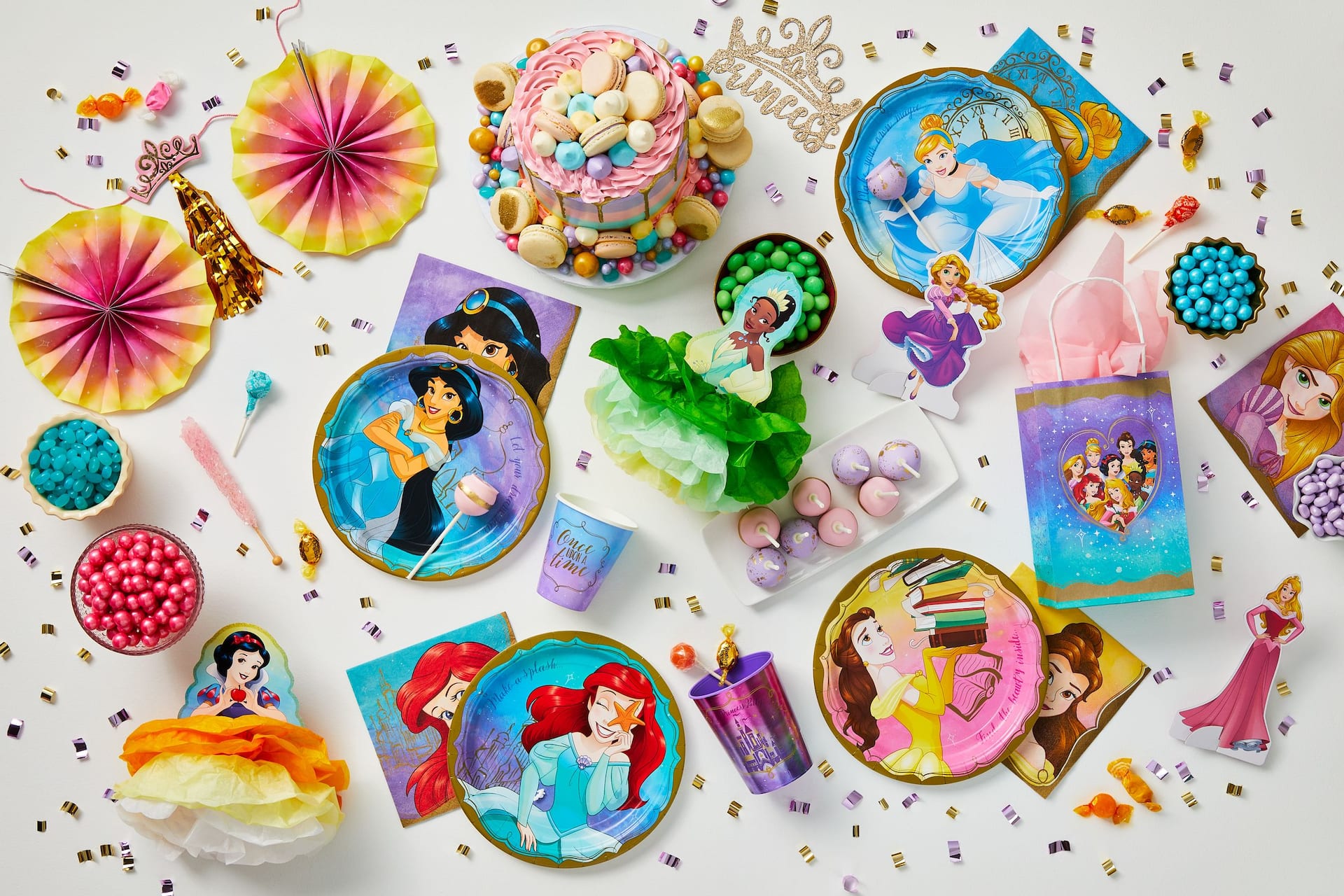 Disney Princess Rapunzel Lunch Napkins - 16 Pack