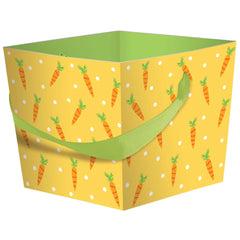 Easter Carrot Paperboard Bucket
