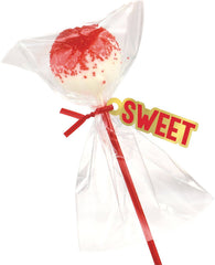 Pink Cake Pop Kit with Yummy Tags - 24 Count