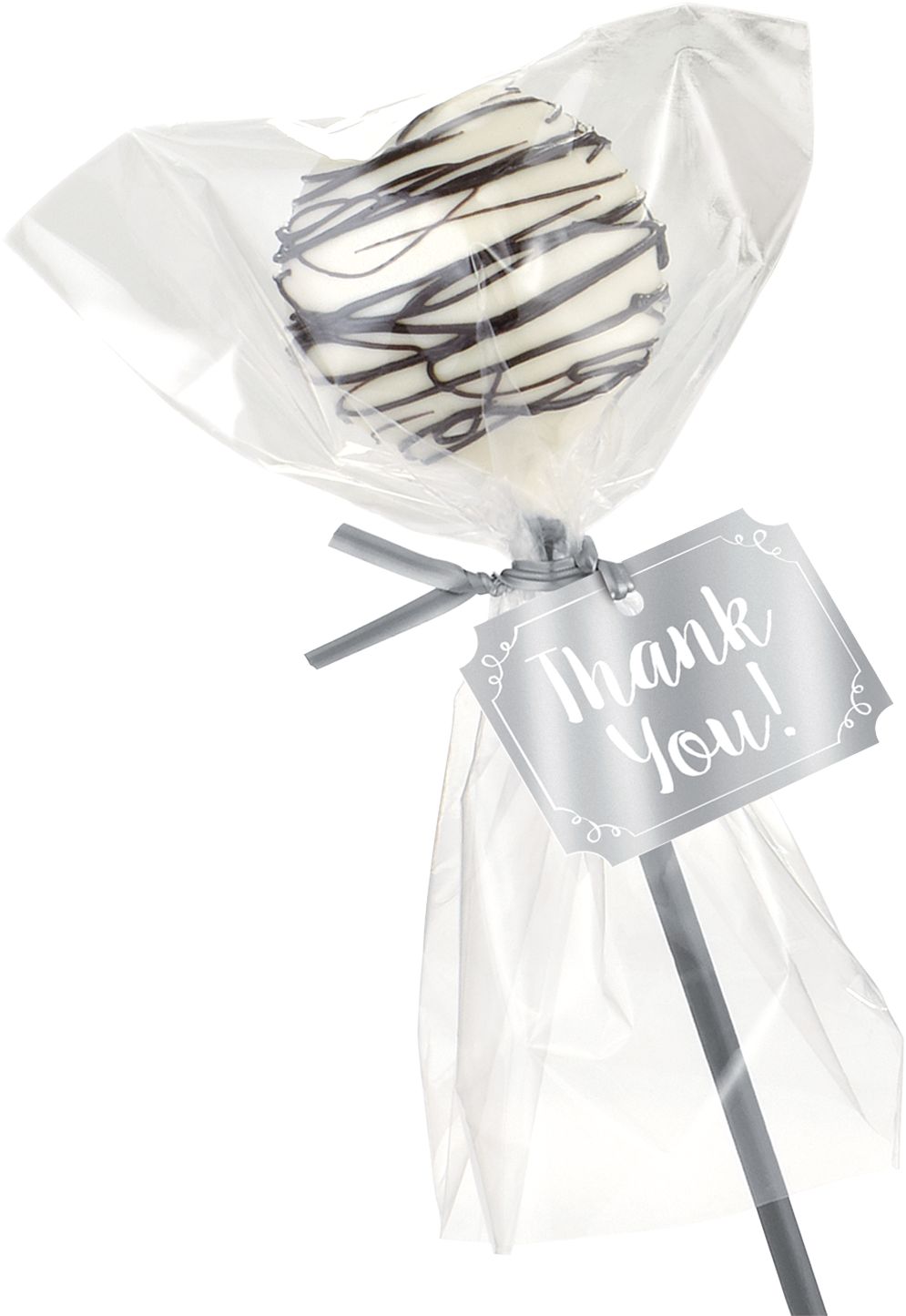 Pink Cake Pop Kit with Yummy Tags - 24 Count
