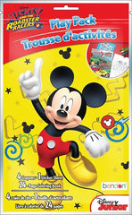 Mickey Mouse Grab & Go Play Pack with Coloring Book, Crayons, and Stickers
