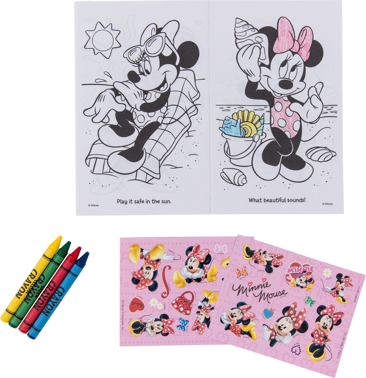 Minnie Mouse Grab & Go Activity Pack with Coloring Book, Crayons & Stickers