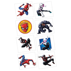 Spider-Man Classic Party Temporary Tattoos - 24 Count