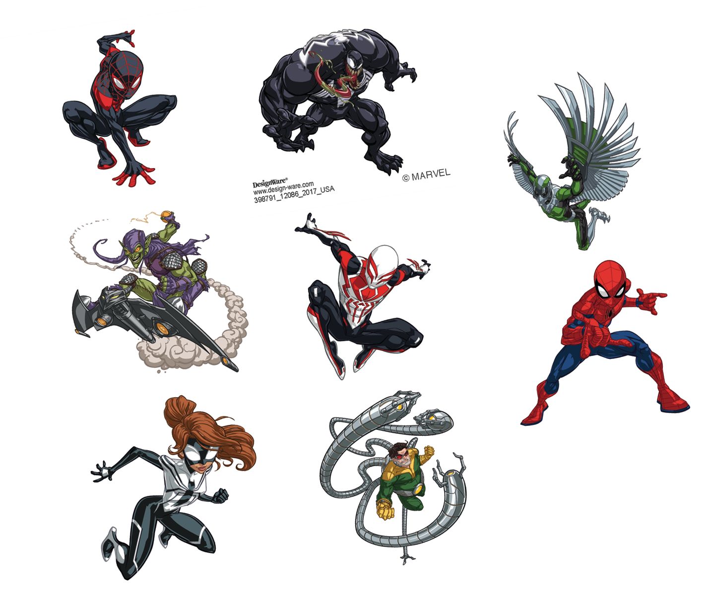 Spider-Man Classic Party Temporary Tattoos - 24 Count