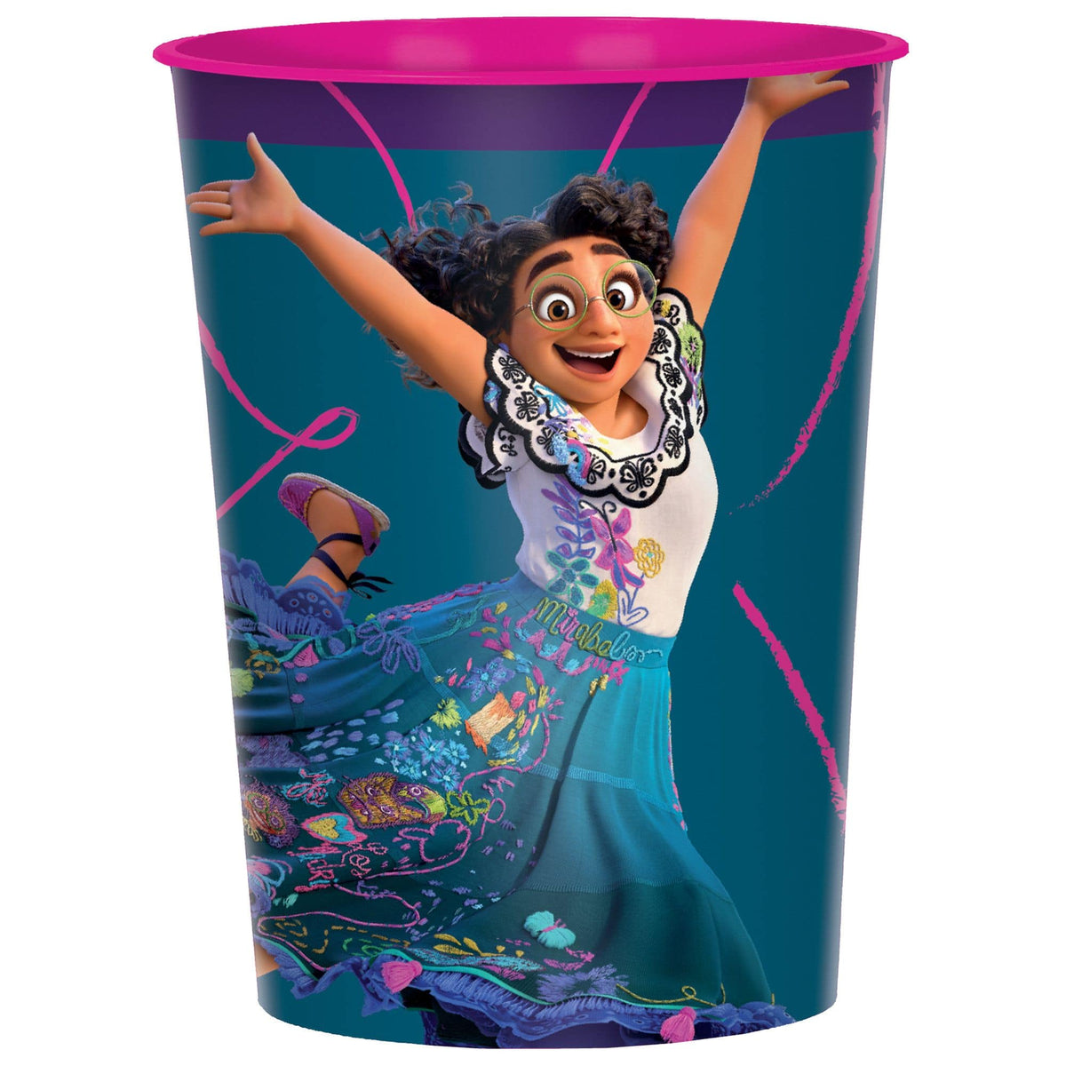 Disney Encanto Mirabel Reusable Favor Cup, 16 oz