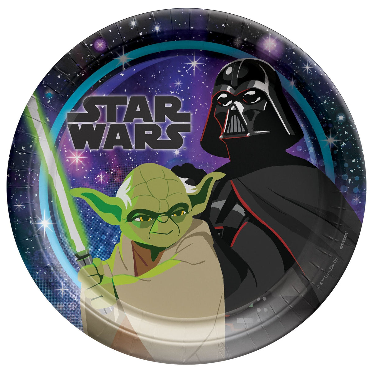 Star Wars Galaxy of Adventures 9-Inch Paper Plates