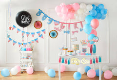 "It's a..." Gender Reveal Tassel Garland - 8 ft Baby Shower Decoration