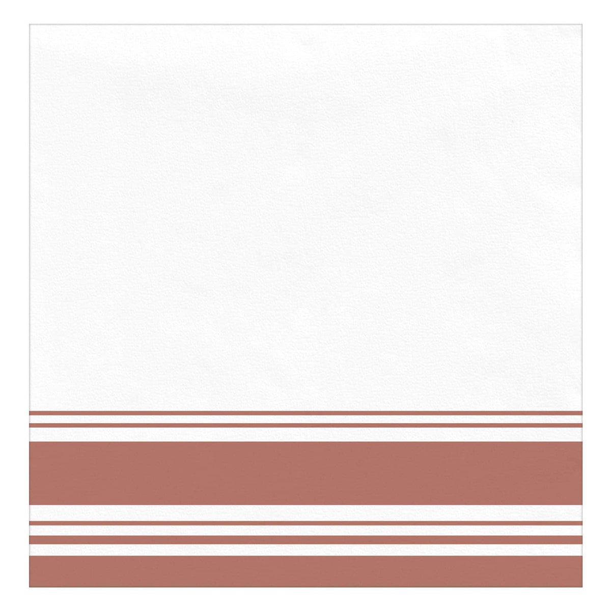 Elegant Rose Gold Airlaid Dinner Napkins - 40 Pack