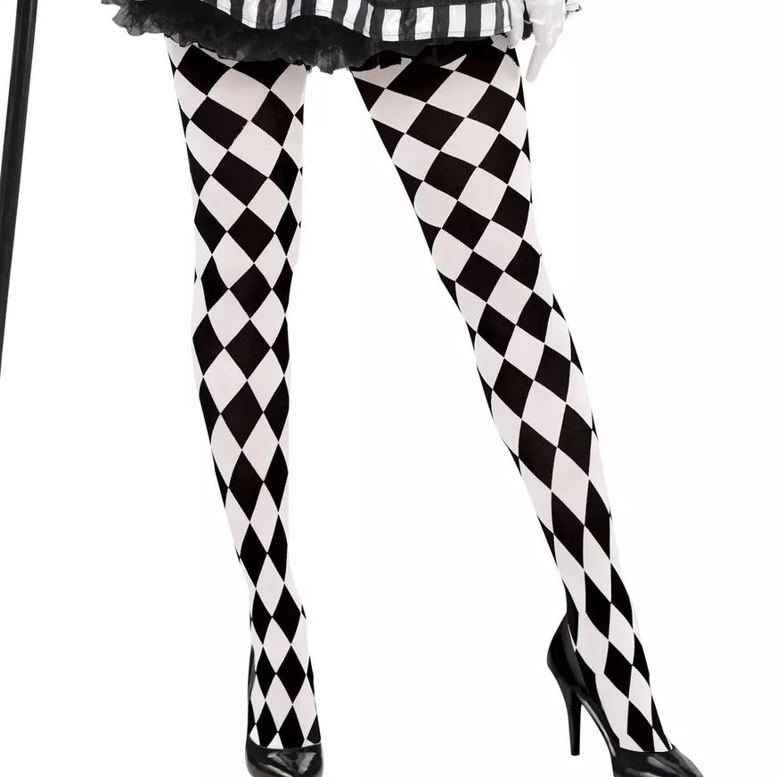 Women's Dark Mad Hatter Halloween Costume with Hat and Tights