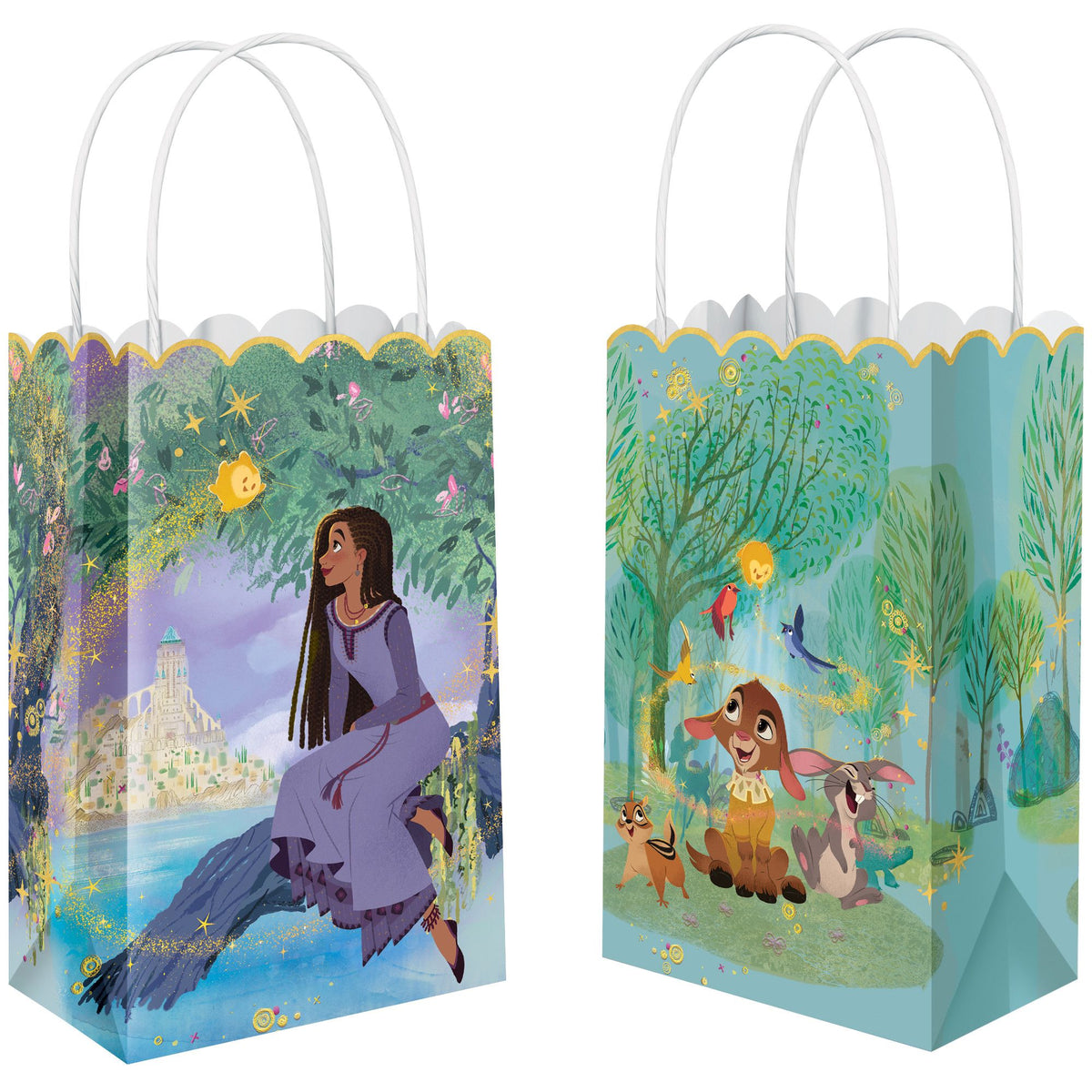 Disney Wish Printed Kraft Gift Bag