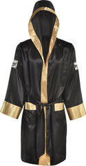 Knockout Boxer Costume Robe - Black & Gold