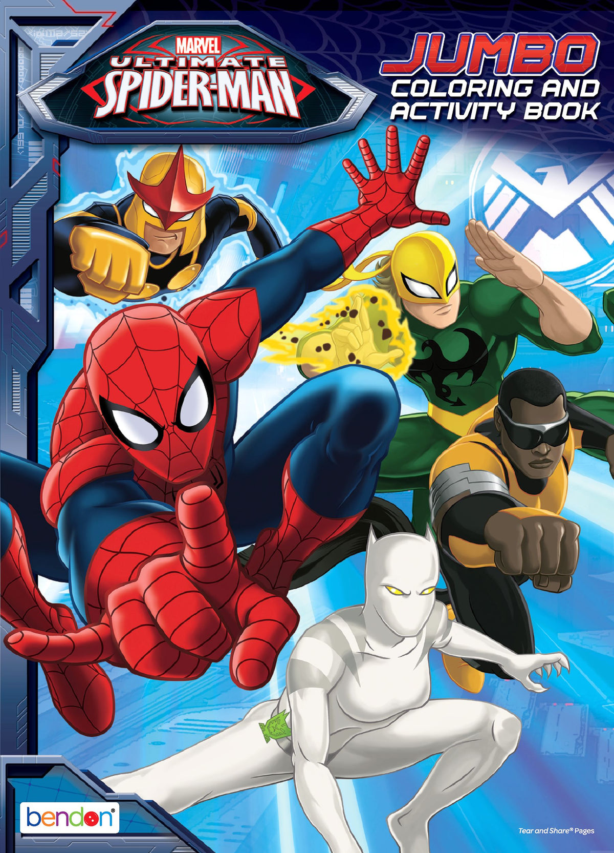 Marvel Spider-Man Jumbo Coloring & Activity Book ‚Äì 32 Pages of Adventure