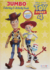 Toy Story 4 Jumbo Coloring & Activity Book