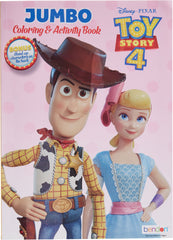 Toy Story 4 Jumbo Coloring & Activity Book