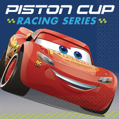 Disney Cars 3 Lightning McQueen Beverage Napkins, 16-Pack