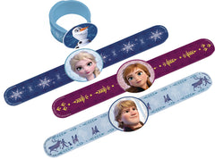 Disney Frozen 2 Slap Bracelet Party Favors ‚Äì Anna, Elsa, Olaf & Kristoff, 4-Pack