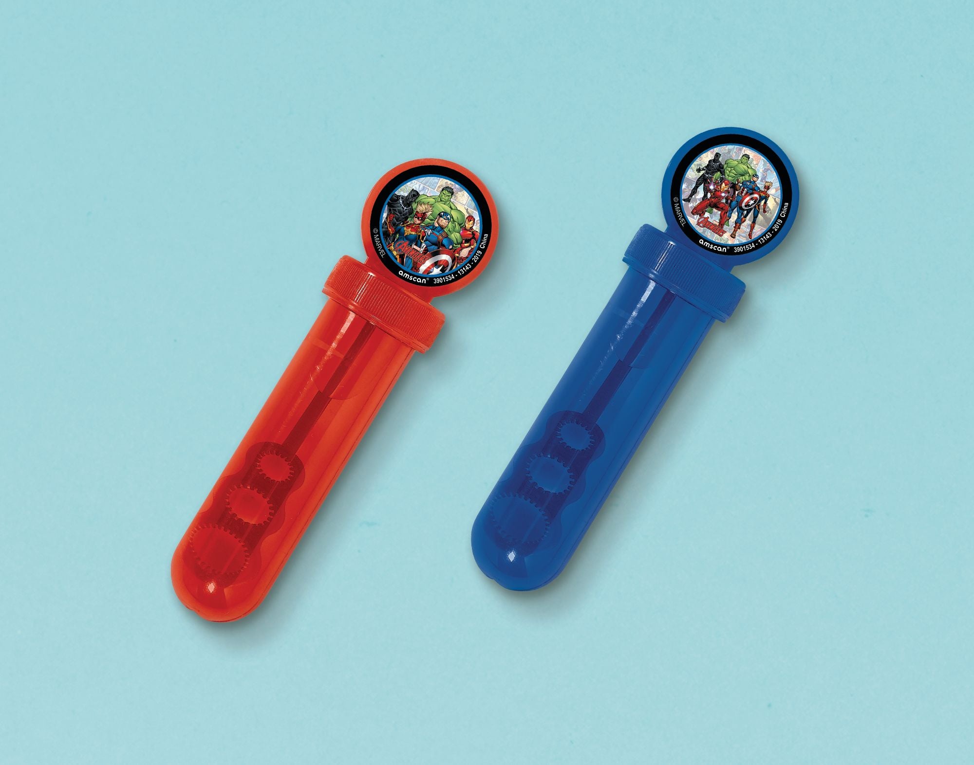 Marvel Avengers Bubble Tubes - 4 Pack