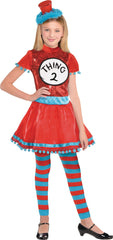 Dr. Seuss Thing 1 & Thing 2 Girls Costume Dress