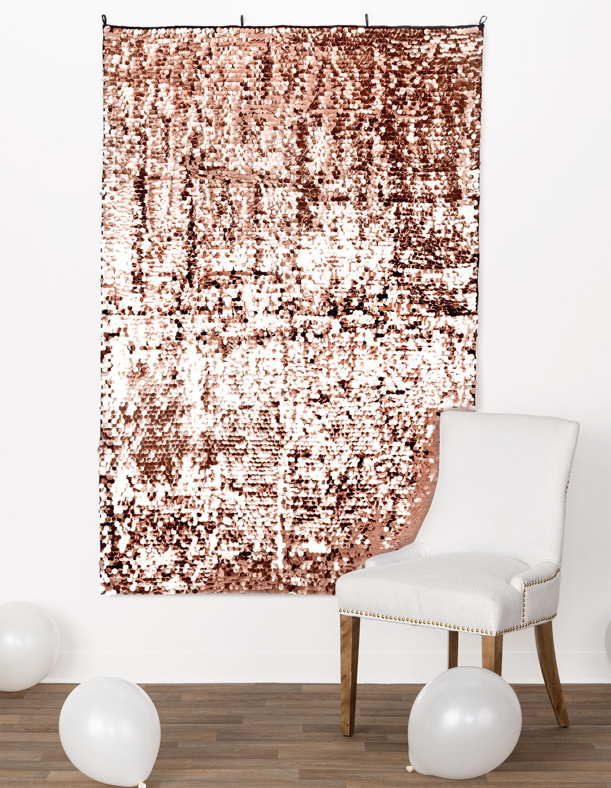 Rose Gold Sequin Backdrop ‚Äì Elegance for Every Occasion