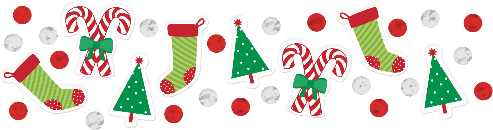 Festive Christmas Confetti Table Scatter D√©cor, 1.2 oz