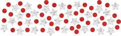 Festive Christmas Confetti Table Scatter D√©cor, 1.2 oz