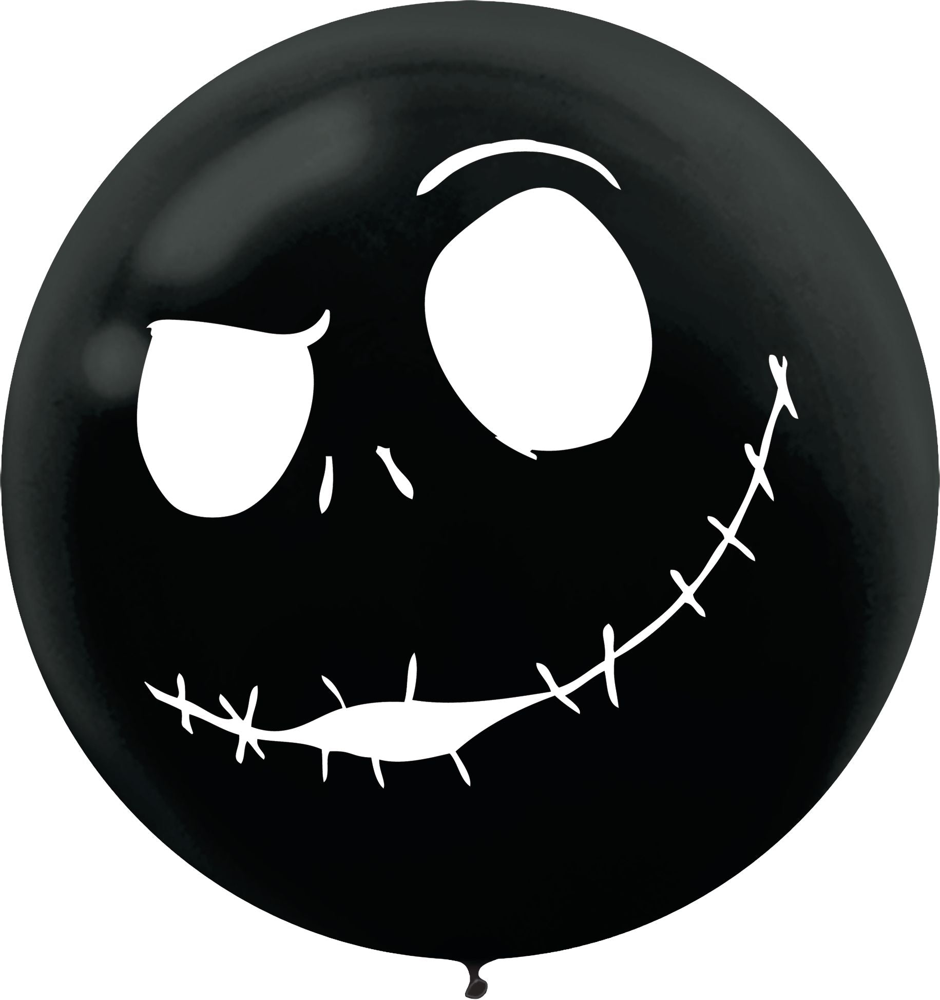 Disney The Nightmare Before Christmas Jack Skellington Latex Balloons, 24-Inch, 2-Pack