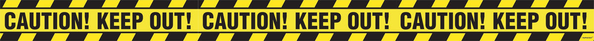 Halloween "Caution! Keep Out!" Tape - 20 ft